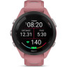 Часы GARMIN FORERUNNER 265S BLACK BEZEL WITH LIGHT PINK CASE AND LIGHT PINK/WHITESTONE SILICONE BAND 010-02810-15