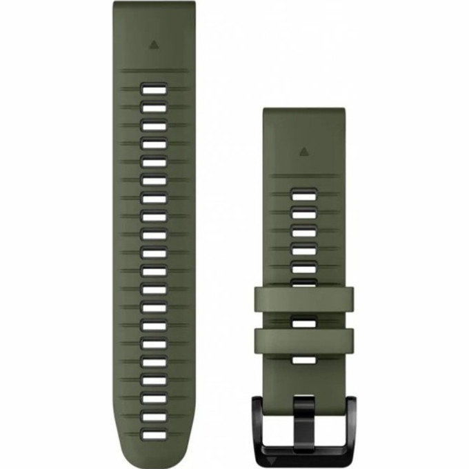 Ремешок GARMIN EPIXPRO (G2) 22MM QUICKFIT MOSS/GRAPHT SILICN BND 010-13280-07